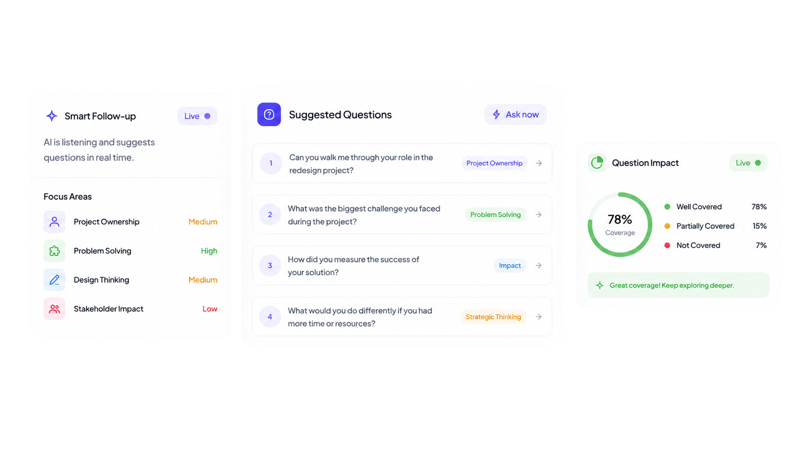 Smart Follow Up Questions
